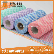 spunlace nonwoven fabric for wipe wavy non woven spunlace fabric wiping cloth